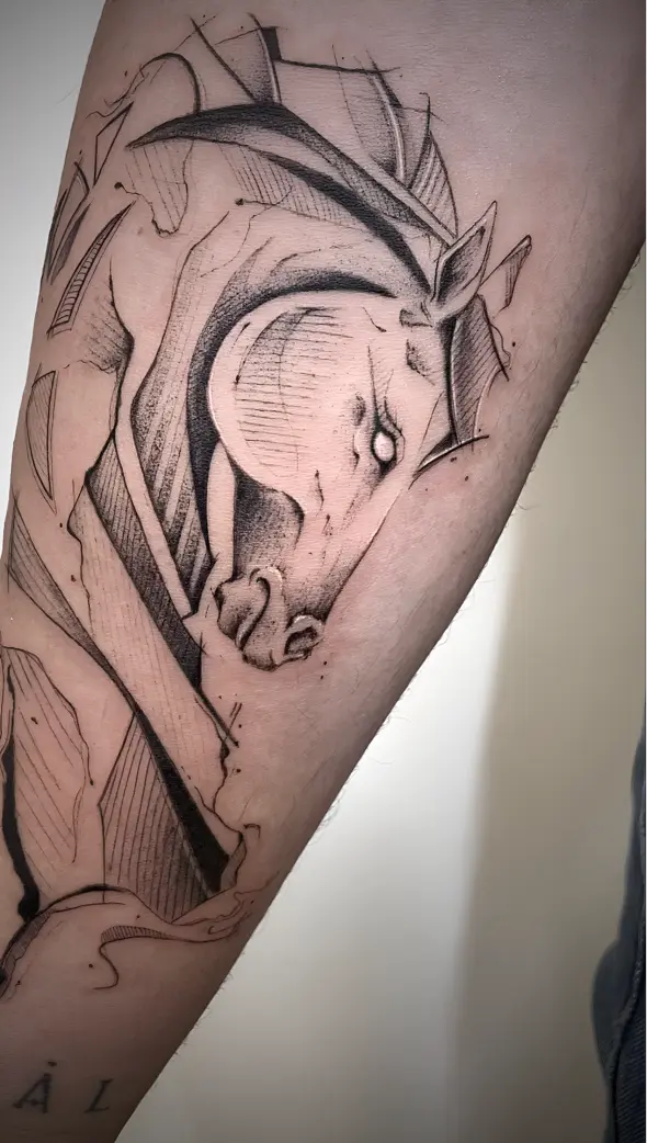 Tatouage carpe koi par Alexandra - Lemon Tattoo Castelnau-le-Lez