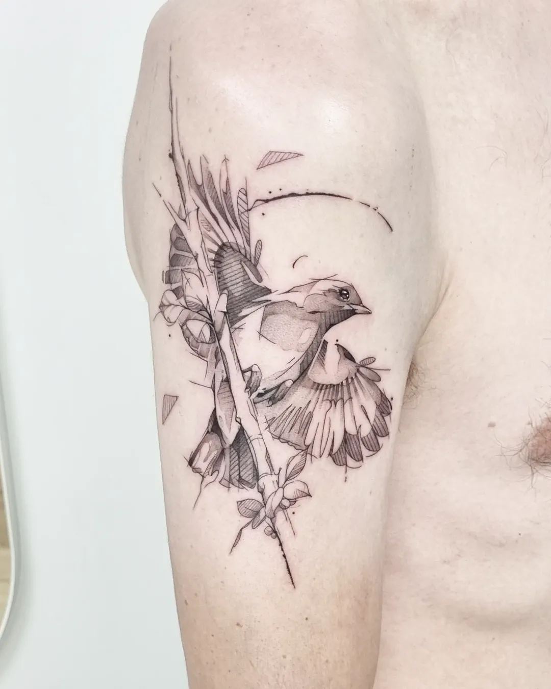 Tatouage créatif original par Vincent - Lemon Tattoo Castelnau-le-Lez