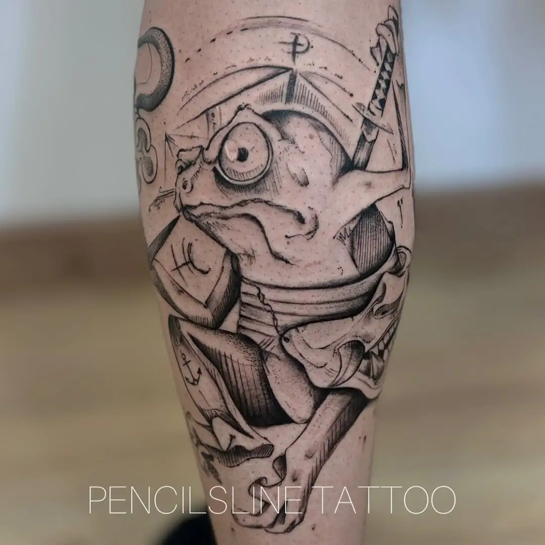 Tatouage personnalisé artistique par Alexandra - Lemon Tattoo Castelnau-le-Lez