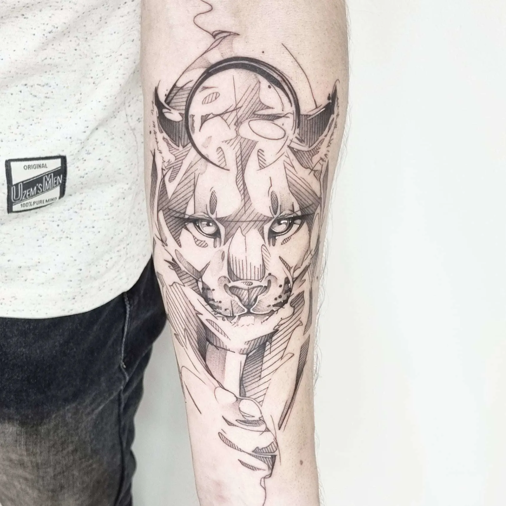 Tatouage portrait artistique par Vincent - Lemon Tattoo Castelnau-le-Lez